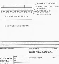 Betonikattorakenteen kosteus- ja l&auml;mm&ouml;nerist&auml;minen fuktisol-levyll&auml;.  &raquo; Klikkaa avataksesi suurempana ->